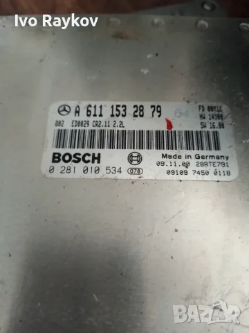 Компютър , ECU за Mercedes , W210 , A6111532879 , 0281010534 , снимка 2 - Части - 55333325
