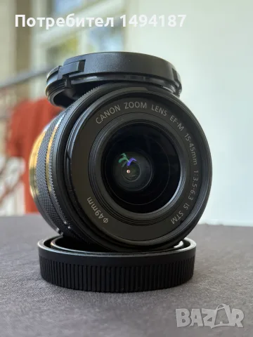 Canon EOS M50 пълен комплект, снимка 6 - Фотоапарати - 55388930