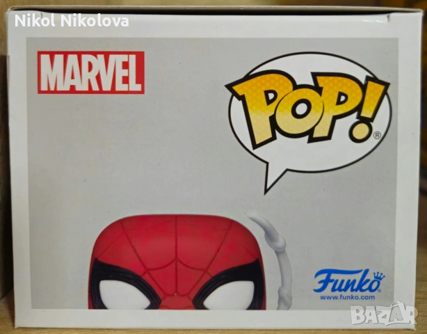 Spider-Man: No Way Home Funko Pop - Spider-Man #1160, снимка 5 - Колекции - 54875605