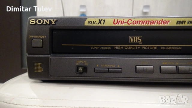SONY video cassette player SLV-X1ME, снимка 3 - Плейъри, домашно кино, прожектори - 54537450