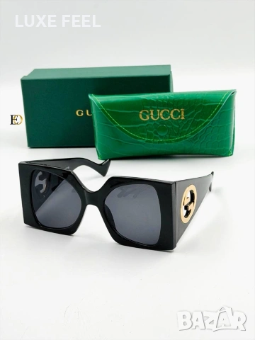Gucci ⚜️ Дамски Слънчеви Очила , снимка 9 - Слънчеви и диоптрични очила - 54219946