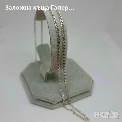 Сребърен синджир, 925, 4,41 г - като нов!, снимка 2 - Колиета, медальони, синджири - 54214914