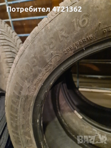 Michelin 205/55/16 4 бр.всесезонни, снимка 3 - Гуми и джанти - 54152051