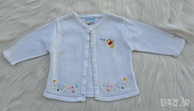 Бебешка жилетка H&M Мечо Пух 4-6 месеца, снимка 5 - Жилетки и елечета за бебе - 52796529
