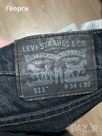 Дънки Levi Strauss 511, снимка 3 - Дънки - 54616498