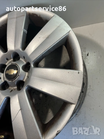 Алуминиева джанта 7Jx18 ET45 за Chevrolet Captiva 2.0 VCDI (2010), снимка 2 - Части - 54644529