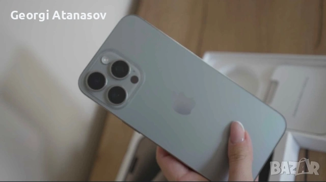 Продавам IPhone 15 pro max 100% battery , снимка 2 - Apple iPhone - 54559669