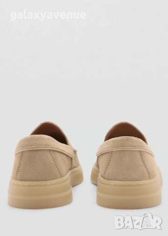 Мъжки мокасини велурена кожа, снимка 3 - Мокасини - 54067878
