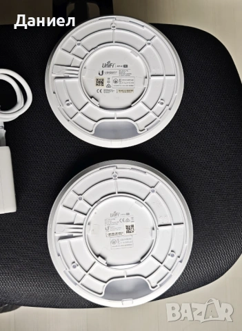 2x Ubiquiti UniFi UAP-AC-PRO access point, снимка 3 - Мрежови адаптери - 54465746