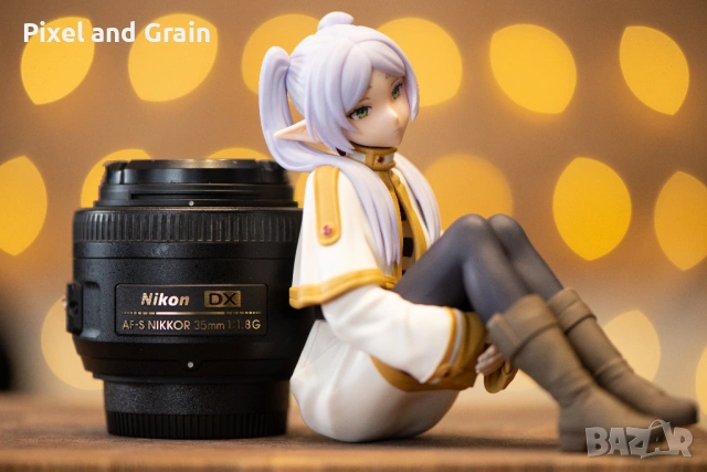Nikon AF-S 35mm f/1.8G DX обектив Никон, снимка 3 - Обективи и филтри - 54635602