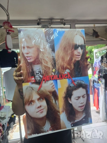 Metallica 1984-картина, снимка 3 - Китари - 54556122