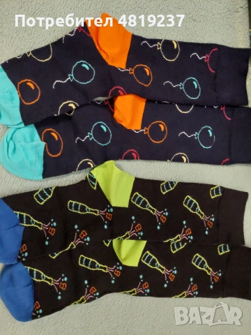 Чорапи HAPPY SOCKS, снимка 8 - Дамски чорапи - 54617091