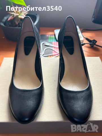 Дамски пантофки на платформа BATA, снимка 7 - Дамски обувки на ток - 54974360