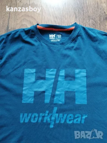 helly hansen workwear - мъжка тениска ХЛ КАТО НОВА , снимка 2 - Тениски - 55443370