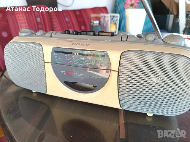 радиокасетофон" SONY", снимка 3 - Радиокасетофони, транзистори - 55326232