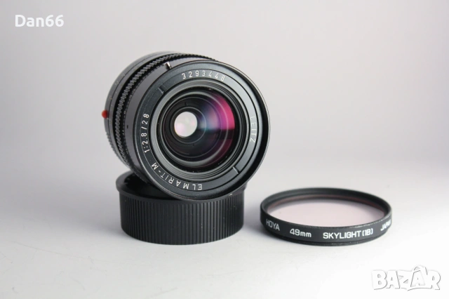 Leica Leitz Elmarit-M 28mm f/2.8 3rd Wide Angle Lens E49, снимка 3 - Обективи и филтри - 54699262