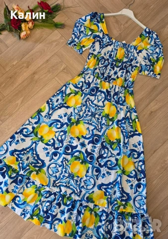Дамски рокли - няколко десена - 25€, снимка 4 - Рокли - 55068106