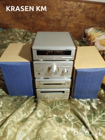 Technics + kenwood. 