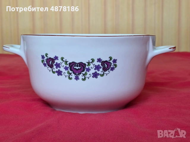 Сервиз от български порцелан, снимка 8 - Сервизи - 55196143