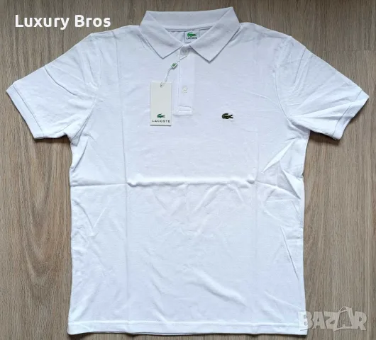 Мъжки тениски Lacoste, снимка 2 - Тениски - 55624293