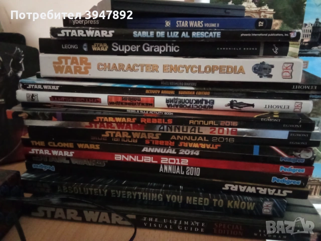 Колекция книги и комикси Star Wars, снимка 6 - Художествена литература - 54053628