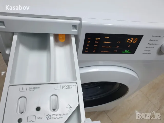 Miele W1 Series Black & White Пералня Миеле 12м Гаранция, снимка 6 - Перални - 55591943