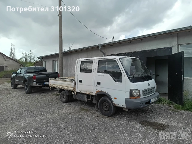 kia k 2500 бордово, товарно 