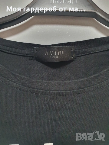 Тениска Amiri r.L, снимка 2 - Тениски - 54484443