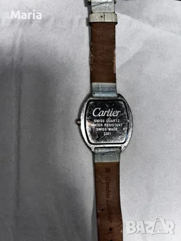 Дамски часовник в стил Cartier – кварцов, снимка 3 - Дамски - 55407900
