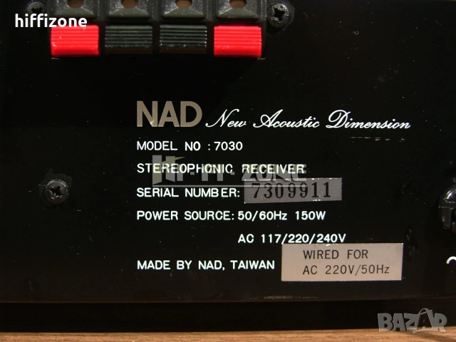 Ресивър  Nad model 7030, снимка 9 - Ресийвъри, усилватели, смесителни пултове - 54749266