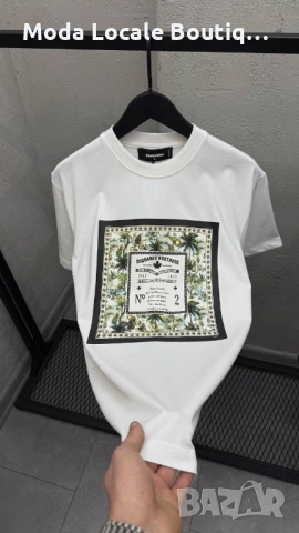 Тениски на Dsquared2, Louis Vuitton, Stone Island , снимка 3 - Тениски - 54616810