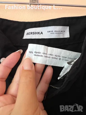 2.5 евро BERSHKA черна къса пола XS размер 100% памук 🖤, снимка 6 - Поли - 55480458