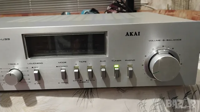 Akai AM-U33 - ЗА ДОНОР ИЛИ РЕМОНТ, снимка 3 - Ресийвъри, усилватели, смесителни пултове - 55417208