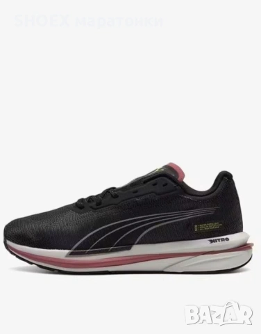 PUMA Velocity Nitro Water Repellent Running Shoes Black  Унисекс маратонки PUMA, снимка 2 - Маратонки - 54931567