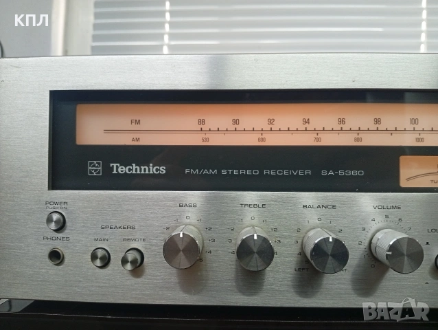 Винтидж ресивър TECHNICS SA-5630, снимка 3 - Ресийвъри, усилватели, смесителни пултове - 54794743