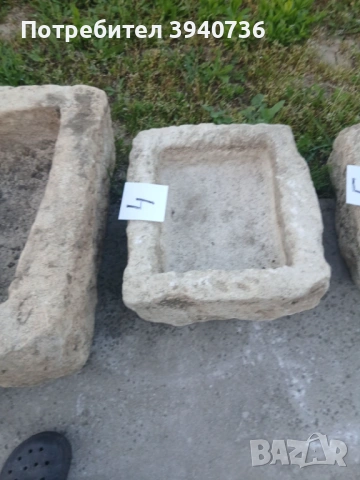 Ръчно дялани каменни корита, снимка 5 - Градински мебели, декорация  - 54645230