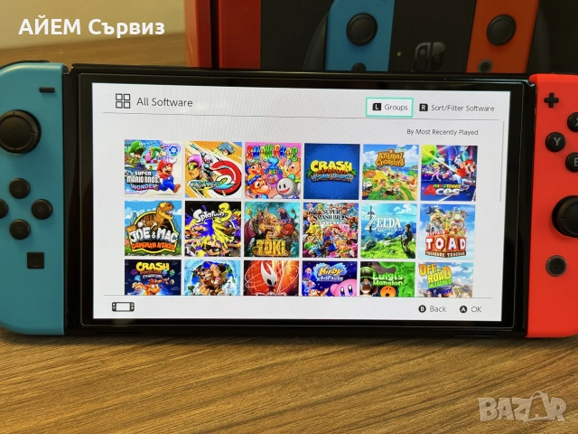 Nintendo Switch Oled с поставен чип, снимка 6 - Nintendo конзоли - 55196242