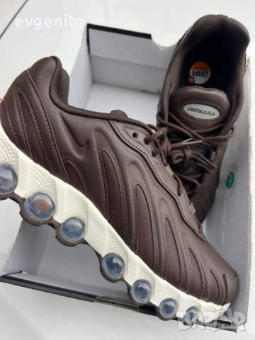 Nike AIR MAX DN8 LTR SP BAROQUE BROWN кожени маратонки, снимка 4 - Маратонки - 54391170