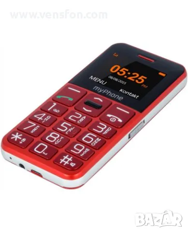  myPhone Halo Easy Мобилен телефон за възрастни /черен/, снимка 3 - Други - 55691853
