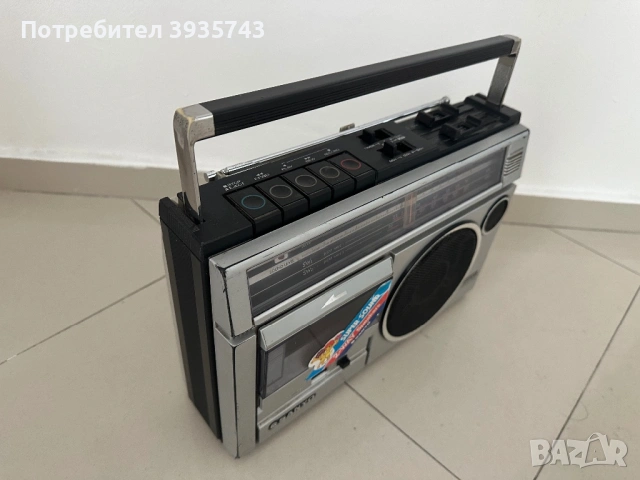 Sanyo радиокасетофон перфектен, снимка 5 - Радиокасетофони, транзистори - 54481827