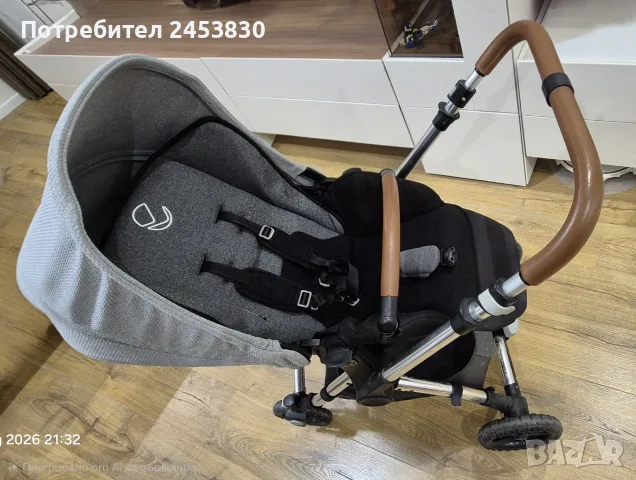 Jané Minnum 3в1 + iMatrix – много запазена бебешка количка, снимка 6 - Детски колички - 55597659