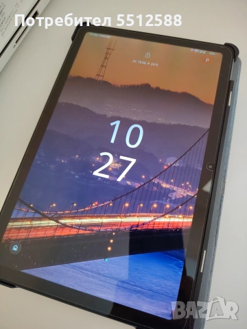 С подарък! Nokia T21 Таблет - 4 GB RAM, 10.4 инча, 8200 mAh батерия, снимка 3 - Таблети - 55005420