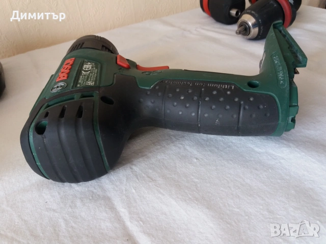 Ударен винтоверт бормашина Bosch 18v тяло с приставки, снимка 7 - Винтоверти - 55087893