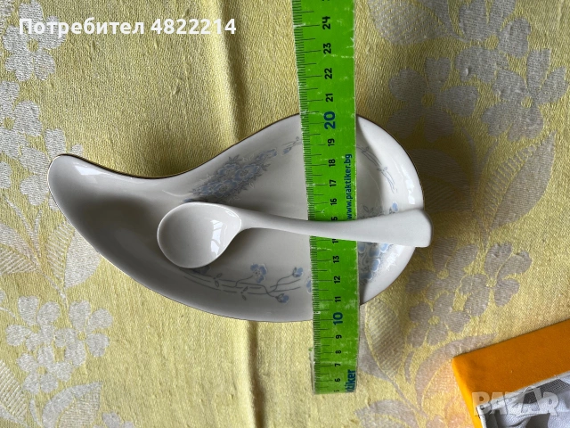 Нов порцеланов комплект за ордьоври, снимка 3 - Сервизи - 55127555