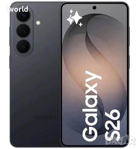 НОВ❗️SAMSUNG S26 ❗️Лизинг от 24€/мес ❗️BLACK 12/256gb , снимка 2 - Samsung - 55395073
