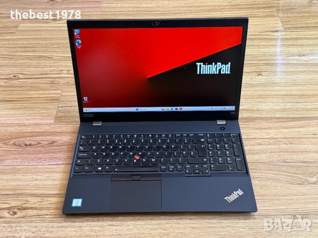 15.6 Lenovo T590`Core i7-8665U/20GB RAM/256GB SSD/Nvidia MX 250/Full HD IPS/Бат 5ч