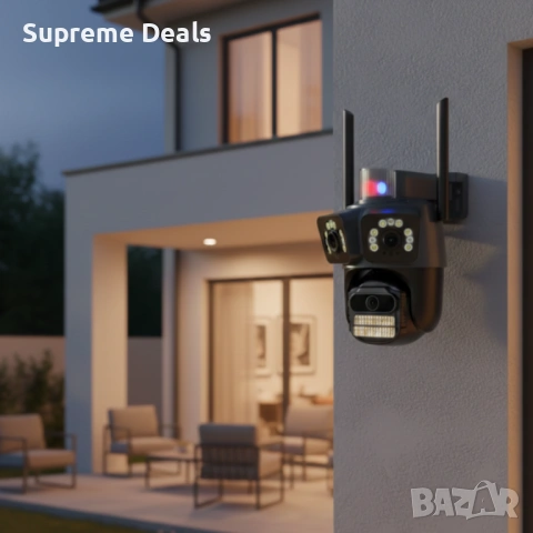 Тройна WIFI Smart Camera P21-SP3 , снимка 3 - IP камери - 54161253