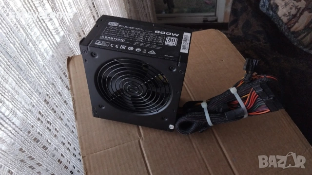 Компютърно захранване 600W CoolerMaster RS-600-ACAB-B1 80 Plus EU 230V 120mm FAN, снимка 11 - Захранвания и кутии - 54724546