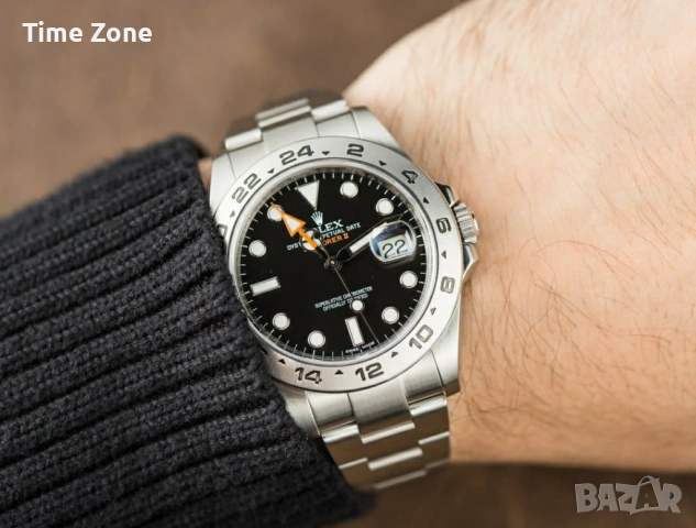 Rolex Explorer II 42mm Steel Black Dial Automatic, снимка 11 - Мъжки - 54049206