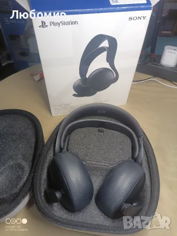 Безжични слушалки PlayStation Pulse Elite - черно-сини , снимка 3 - Безжични слушалки - 55533125
